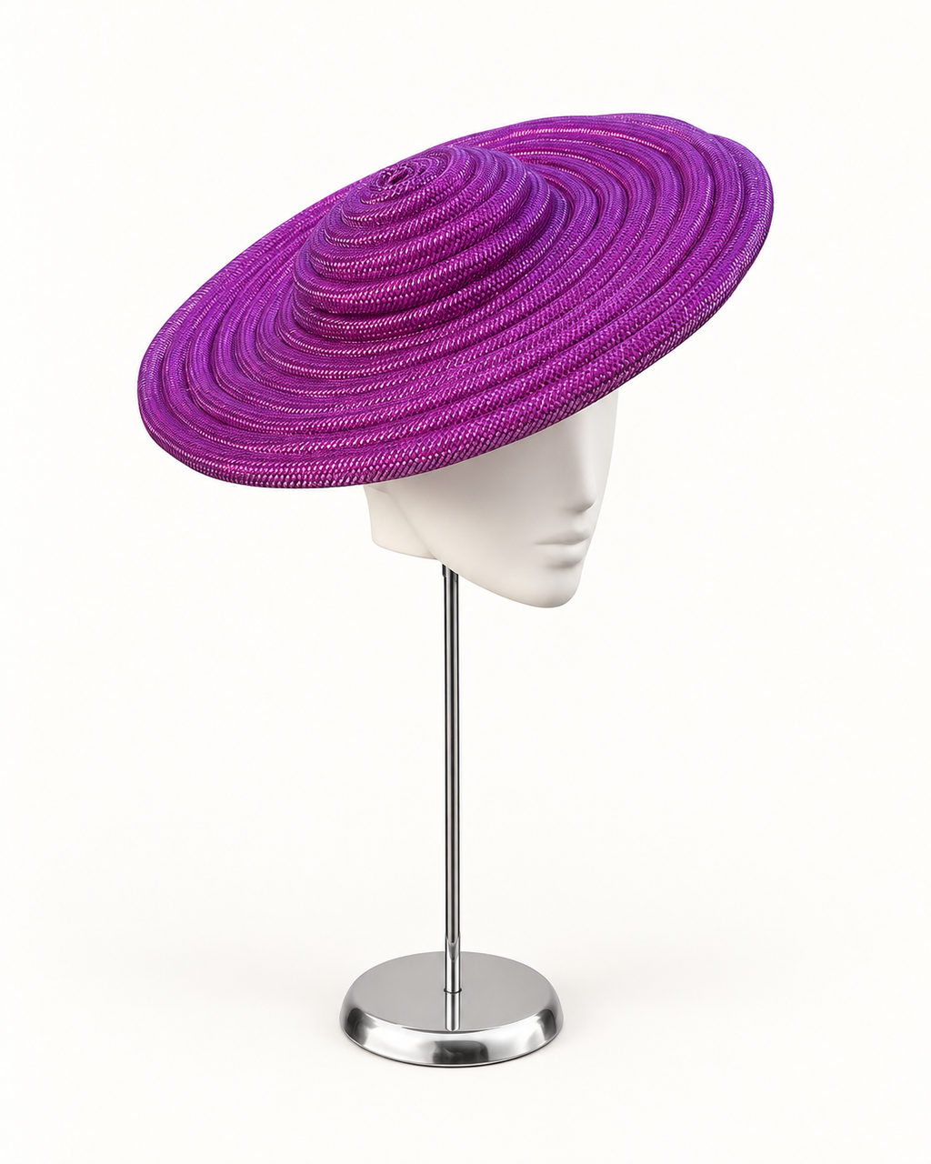 Cerchi di Luce Amalfi Magenta side studio view