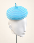 Onda Azzurra sculptural spiral pillbox