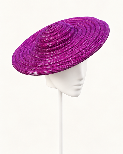 Cerchi di Luce Amalfi Magenta side studio view